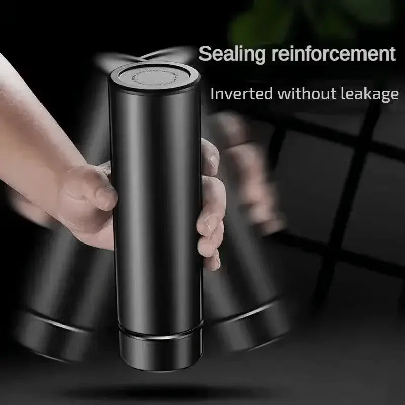 Stainless steel thermos bottle